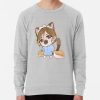 ssrcolightweight sweatshirtmensheather greyfrontsquare productx1000 bgf8f8f8 17 - Jujutsu Kaisen Gifts