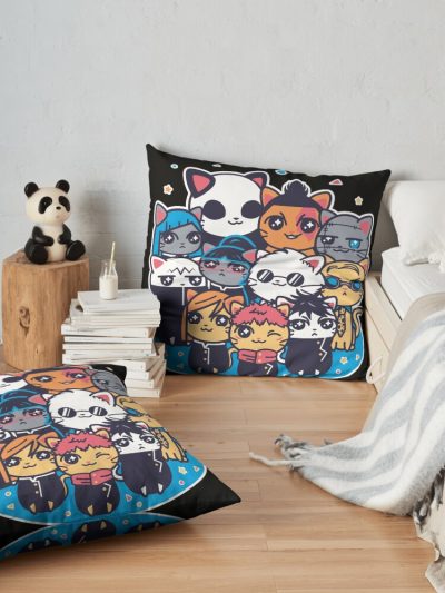 throwpillowsecondary 36x361000x1000 bgf8f8f8 - Jujutsu Kaisen Gifts