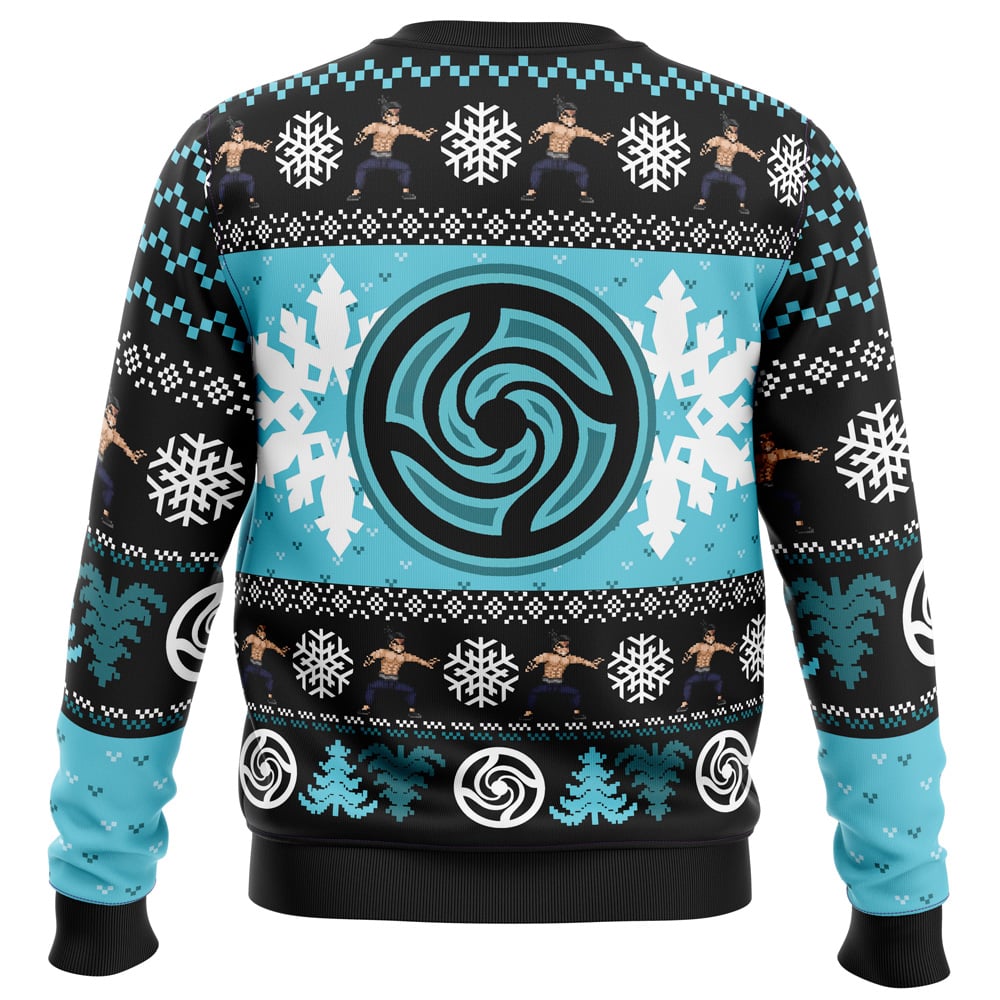 Chibi-Aoi-Todo-JK_Ugly-Christmas-Sweater-BACK-mockup.jpg Chibi Aoi Todo JK Ugly Christmas Sweater BACK mockup - Jujutsu Kaisen Gifts