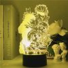 Jujutsu Kaisen 3D Illusion LED Night Light Manga Itadori Yuji Fans Kids Creative Gifts Table Lamps 2 - Jujutsu Kaisen Gifts