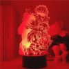 Jujutsu Kaisen 3D Illusion LED Night Light Manga Itadori Yuji Fans Kids Creative Gifts Table Lamps 3 - Jujutsu Kaisen Gifts