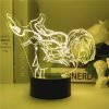 Jujutsu Kaisen 3D LED Night Light Manga Kugisaki Nobara Fans Kids Creative Gifts Desk Table Lamps 1 - Jujutsu Kaisen Gifts