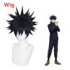 Jujutsu Kaisen Anime Fushiguro Megumi Cosplay Costume Top Pants Blue Halloween Party Uniform Set 5 - Jujutsu Kaisen Gifts
