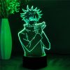 Jujutsu Kaisen Fushiguro Megumi Led 3D Night Light Anime Fingure for Bedroom Decor Child Kids Gift 4 - Jujutsu Kaisen Gifts