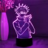 Jujutsu Kaisen Fushiguro Megumi Led 3D Night Light Anime Fingure for Bedroom Decor Child Kids Gift 5 - Jujutsu Kaisen Gifts