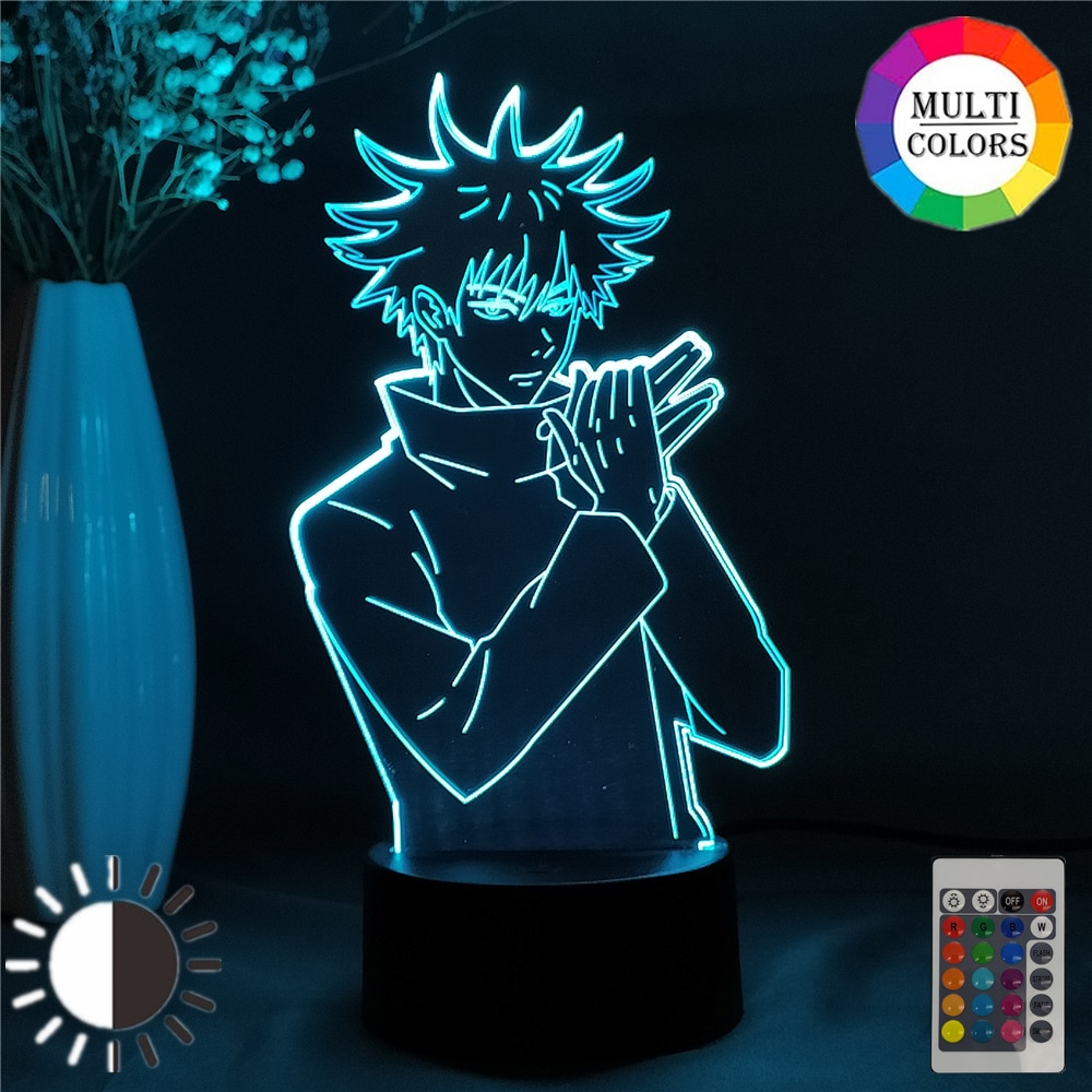 Jujutsu Kaisen Megumi Fushiguro Led Lamp