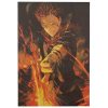 TIE LER Anime Jujutsu Kaisen Anime Poster Kraft Paper Decoration Painting Modern Living Room Home Decor 1 - Jujutsu Kaisen Gifts