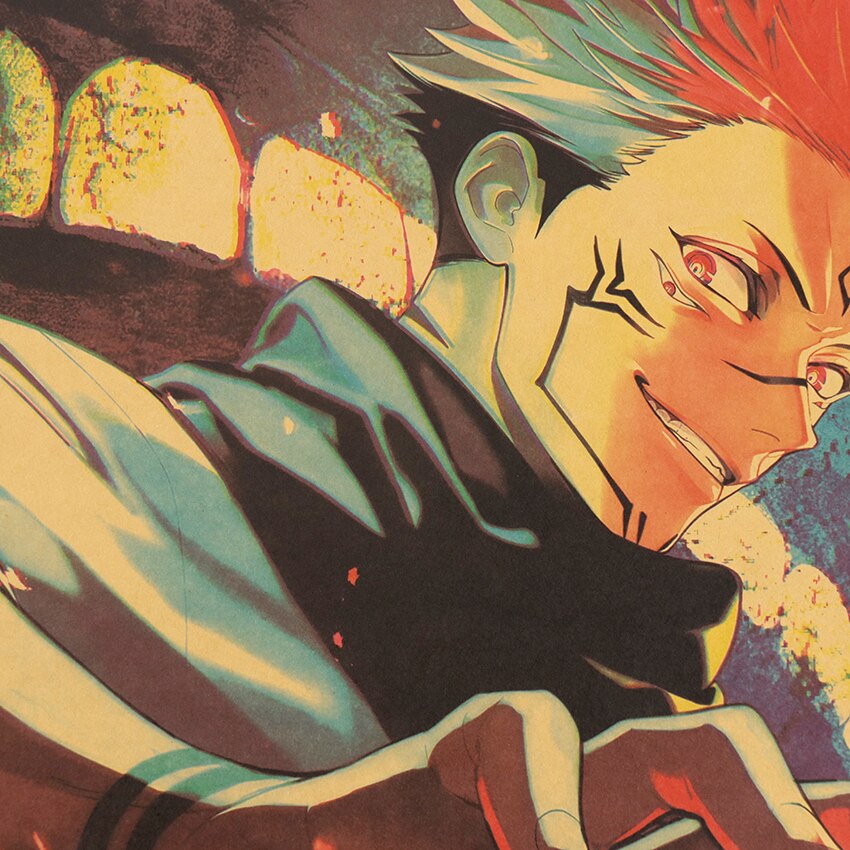 TIE-LER-Anime-Jujutsu-Kaisen-Posters-Kraft-Paper-Vintage-Poster-Wall-Sticker-Art-Painting-Study-Home-3.jpg TIE LER Anime Jujutsu Kaisen Posters Kraft Paper Vintage Poster Wall Sticker Art Painting Study Home 3 - Jujutsu Kaisen Gifts