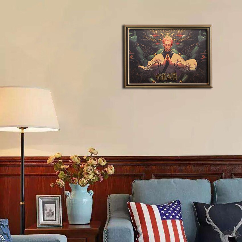 TIE-LER-Jujutsu-Kaisen-Kraft-Paper-Series-Bar-Cafe-Decorative-Painting-Kraft-Paper-Wall-Sticker-Interior-1.jpg TIE LER Jujutsu Kaisen Kraft Paper Series Bar Cafe Decorative Painting Kraft Paper Wall Sticker Interior 1 - Jujutsu Kaisen Gifts