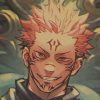 TIE LER Jujutsu Kaisen Kraft Paper Series Bar Cafe Decorative Painting Kraft Paper Wall Sticker Interior 3 - Jujutsu Kaisen Gifts
