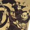 TIE LER Kraft Paper Vintage Posters Japanese Classic Anime Jujutsu Kaisen Anime Poster Home Room Art 4 - Jujutsu Kaisen Gifts