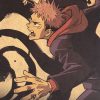 TIE LER Kraft Paper Vintage Posters Japanese Classic Anime Jujutsu Kaisen Anime Poster Home Room Art 5 - Jujutsu Kaisen Gifts