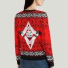 sukuna jujutsu kaisen christmas wool knitted sweater 393741 - Jujutsu Kaisen Gifts