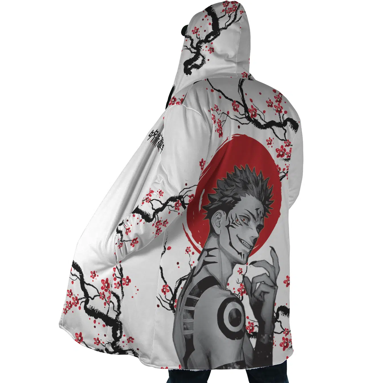 Hooded Cloak Coat side 10 - Jujutsu Kaisen Gifts
