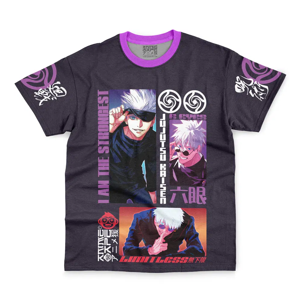 gojo-shirt-wrinkly gojo shirt wrinkly - Jujutsu Kaisen Gifts